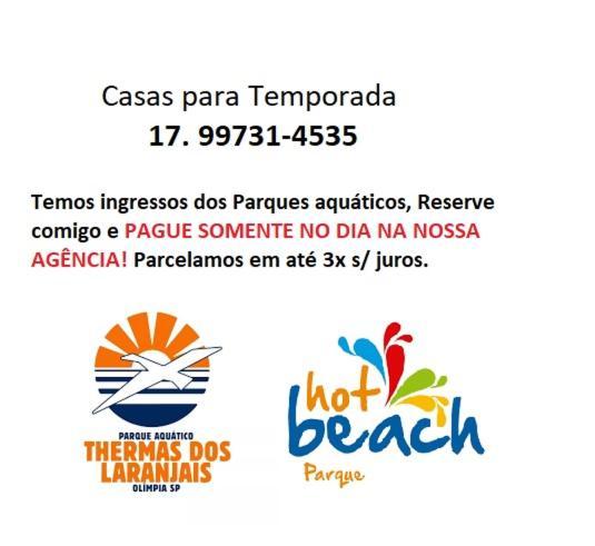 Casa Temporada Tropical Villa Olímpia Eksteriør billede